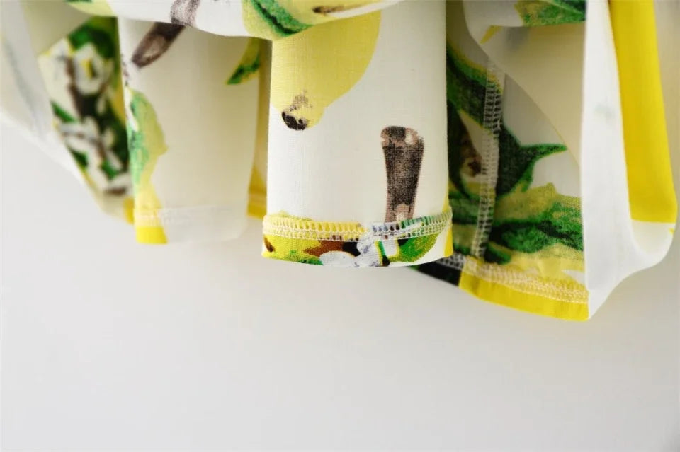 New Cute Printed Sleeveless Newborn Princess Dress Summer Baby Girl Dress Big Bow Baby Girl Birthday Dress Baby Girl Clothes