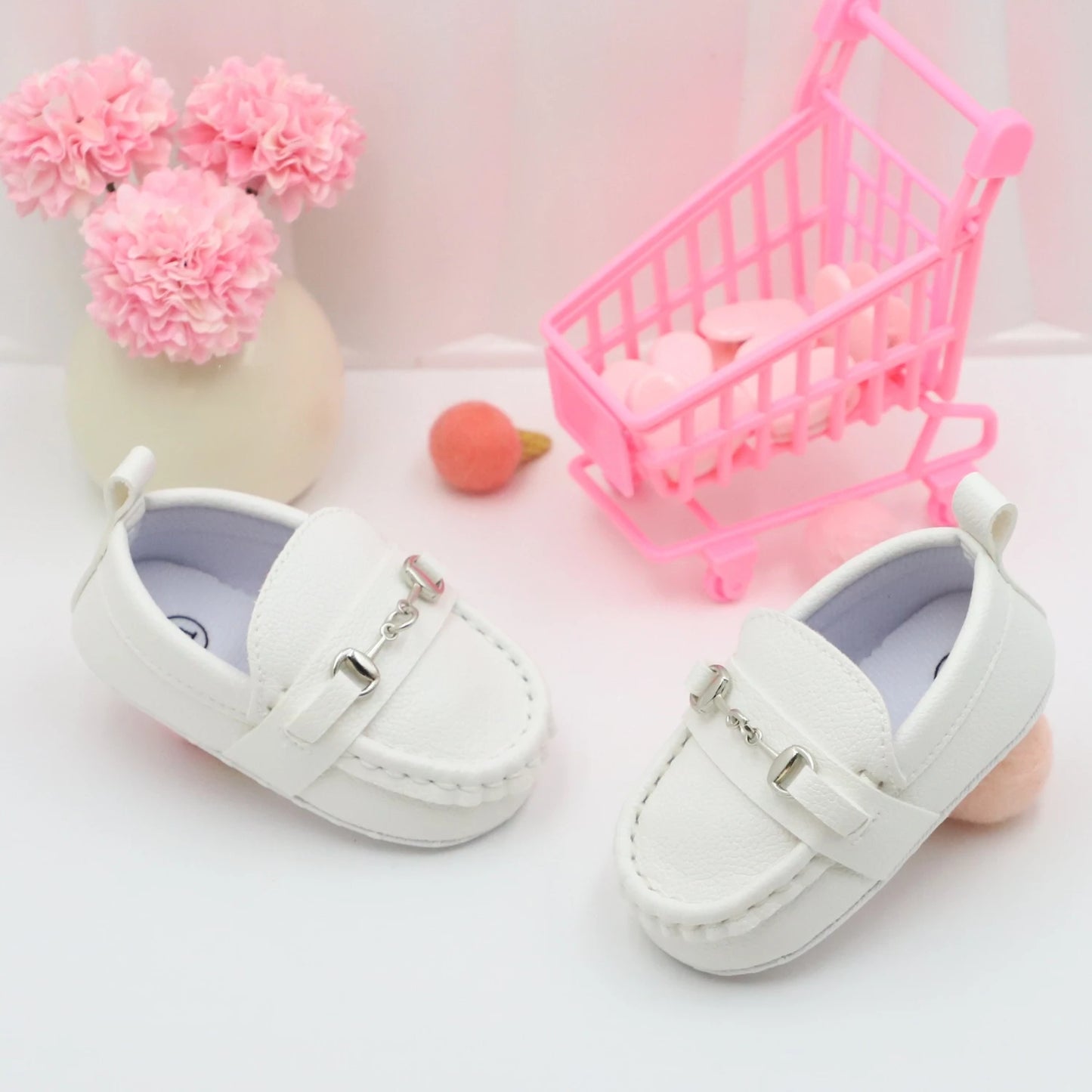 RABEISIR Casual Solid Color Slip On Low Top Loafer Shoes For Baby Boys, Lightweight Comfortable Non Slip Flat Shoes