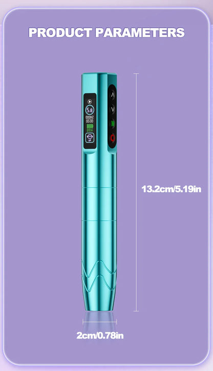 Beauty wireless battery embroidery machine set, integrated contact lens and eyebrow tattooing machine, cross-border source