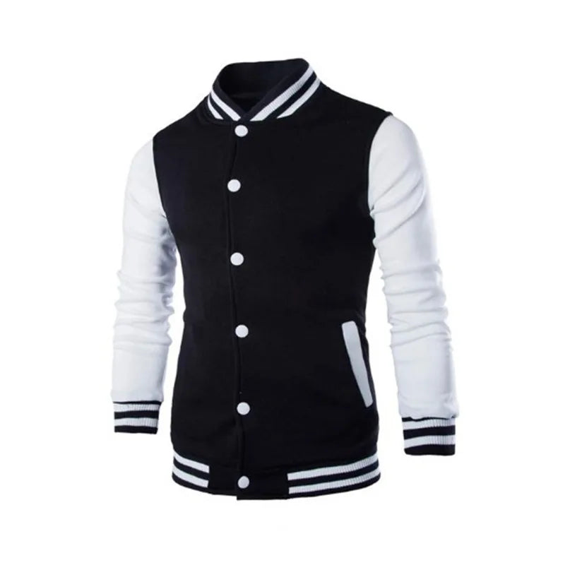 2025 New Loose Trendy Brand Baseball Jersey  Men Fashion Bomber Jacket Men's Casual Plus Size Tops Street Men's overcoat