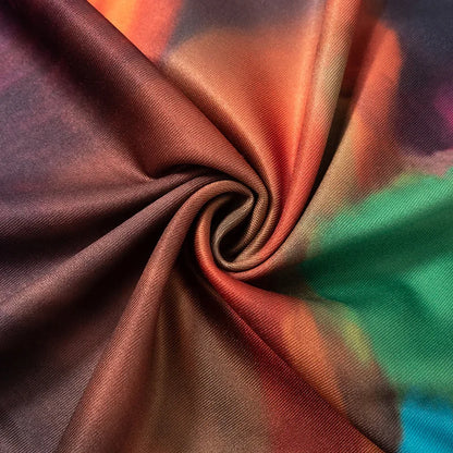 Simenual Harajuku Aesthetics Multi Printed High Waist Long Skirts Women Cyber Y2K Package Hip Skirt Chic Holiday Outfits Slim