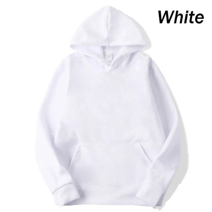 New Men's solid color hoodie autumn/winter fashion sportswear casual pullover couple street wear long sleeved top