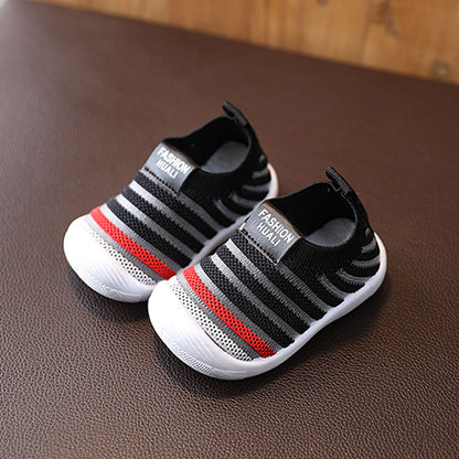 Baby First Walkers Infant Knitted Shoes Toddler Girls Soft Sole Indoor Outdoor Casual Shoes for Boy 1 year Zapatos Spring Autumn