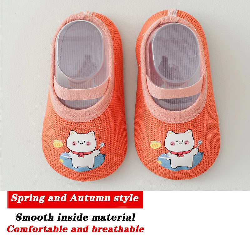 Baby Non-slip Socks Children Indoor Warm Floor Shoes Boys and Girls Toddler Shoes Amusement Park Kindergarten Non-slip