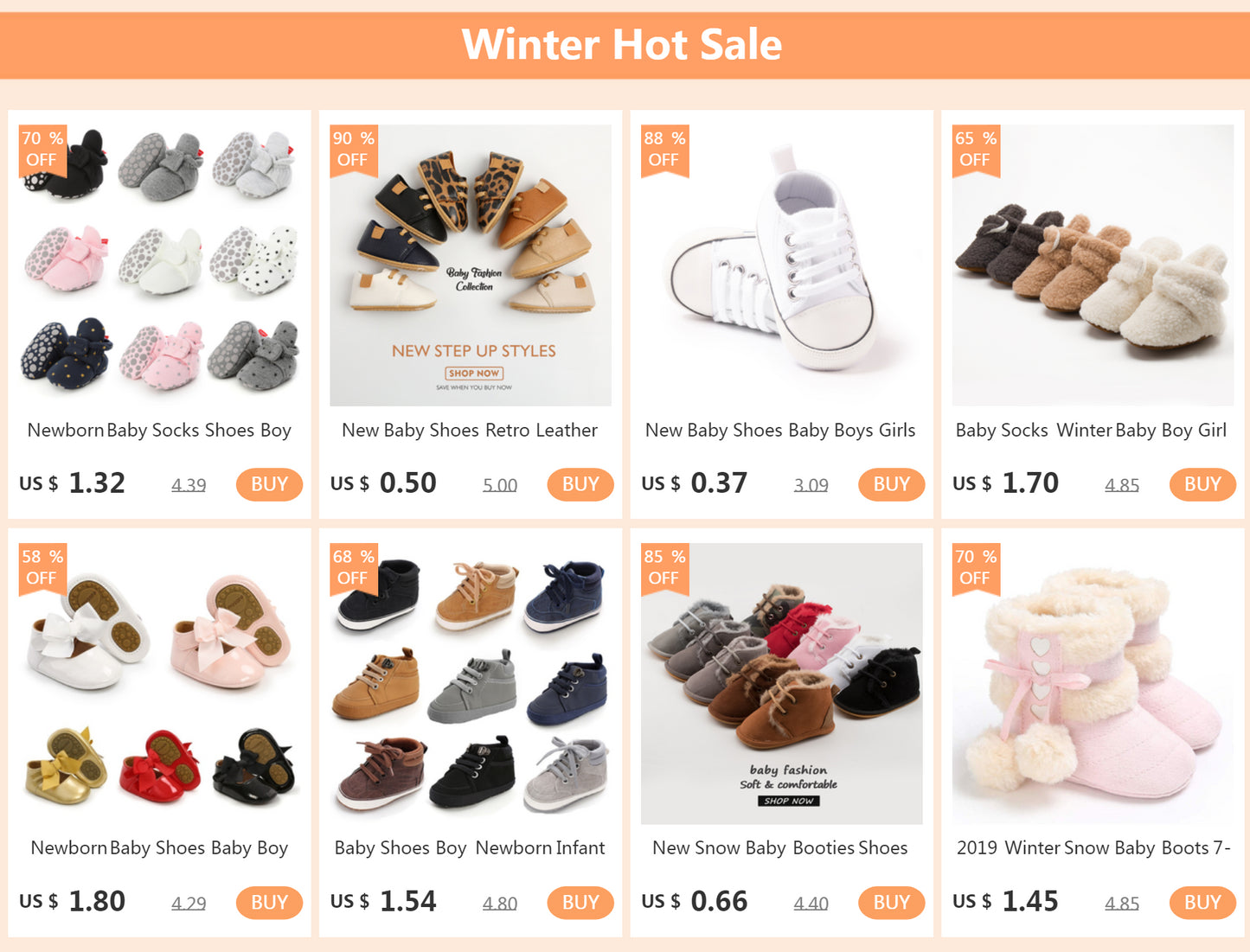 New Baby Shoes Retro Leather Boy Girl Shoes Toddler Rubber Sole Anti-slip First Walkers Newborn Infant Baby Crib Shoes