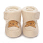 Winter Snow Baby Boots Cute Bear Warm Booties For Kids Soft Sole Infant Newborn Toddler Baby Girl Shoes