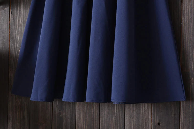 Midi Knee Length Summer Skirt Women With Belt  Fashion Korean Ladies High Waist Pleated A-line School Skirt Female