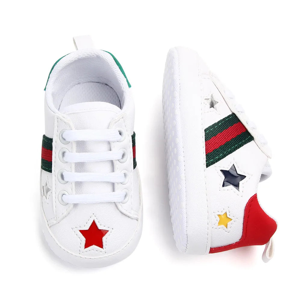 New Baby Shoes Fashion Soft Sole Boys' Shoes 0-12 Months Baby Walking Shoes 1-Year Old Baby Shoes  Kids Shoes Boys