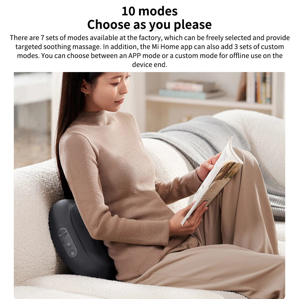 Xiaomi Mijia Smart Waist Massager Back Massager Hot Compress Shoulder and Neck Massage ulti-gear Adjustment MiHome APP Control
