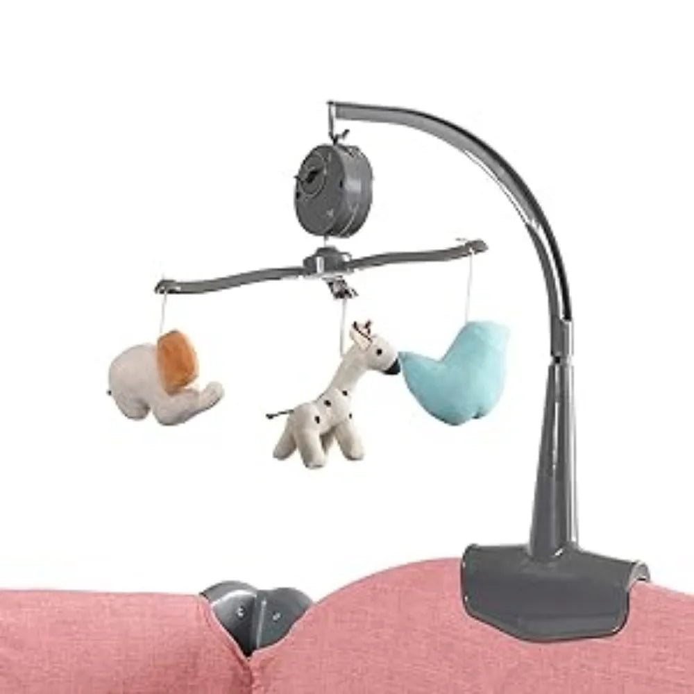 5 in 1 Baby Crib,Baby Bassinet, Bedside Cribs, Pack and Play with Bassinet and Changing Table, Portable Travel Baby Bassinet