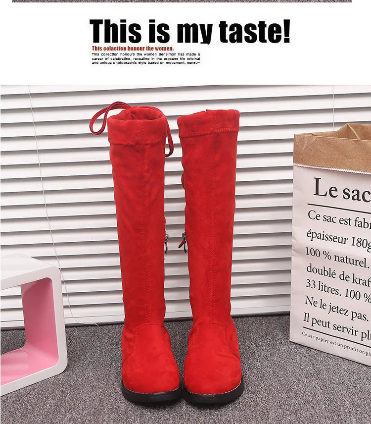 Children Over Knee Boots Girl Shoes Knee Fashion Children Boots Autumn And Winter Princess Girls Boots