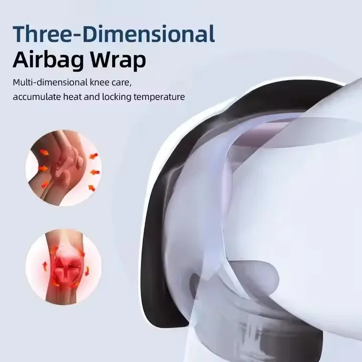 Smart Knee Massager Hot Compress Knee Relaxing Massager Infrared Heat and Vibration Knee Pain Relief Elbow Shoulder Massagers