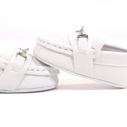 RABEISIR Casual Solid Color Slip On Low Top Loafer Shoes For Baby Boys, Lightweight Comfortable Non Slip Flat Shoes