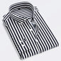 Brand New Men Shirt Male Dress Shirts Striped Men's Casual Long Sleeve Business Formal Plaid Shirt camisa social