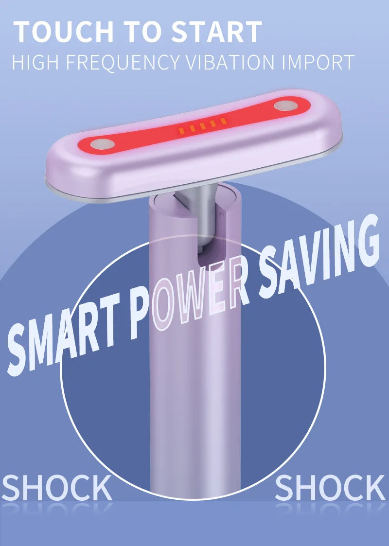 Convenient Beauty Equipment  Home Heating Eye Cream Introduction Device  Fade Eye Micro Current  Eye Massage Beauty Device