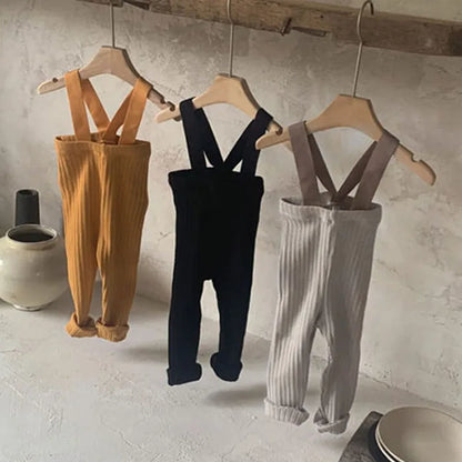 Toddler Baby Boys Girl Casual Pants Spring Autumn Baby Boys Girls Jumpsuit Overall Infant Baby Girls Boys Suspender Pants