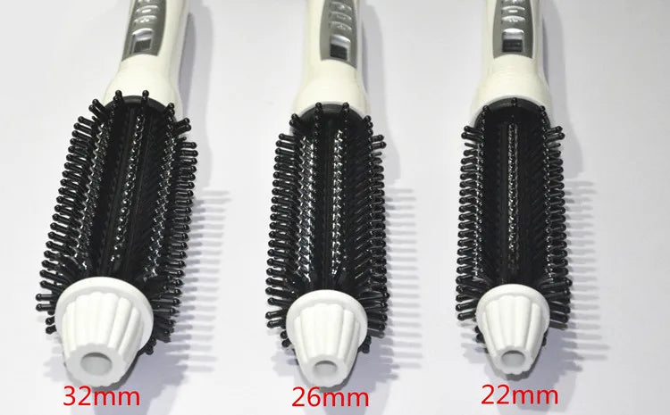 Hair Curler Hot Brush Hair Straightening Electric Brush Curling Iron LCD Display Hair Styling Hair Styling Appliances 22/26/32mm