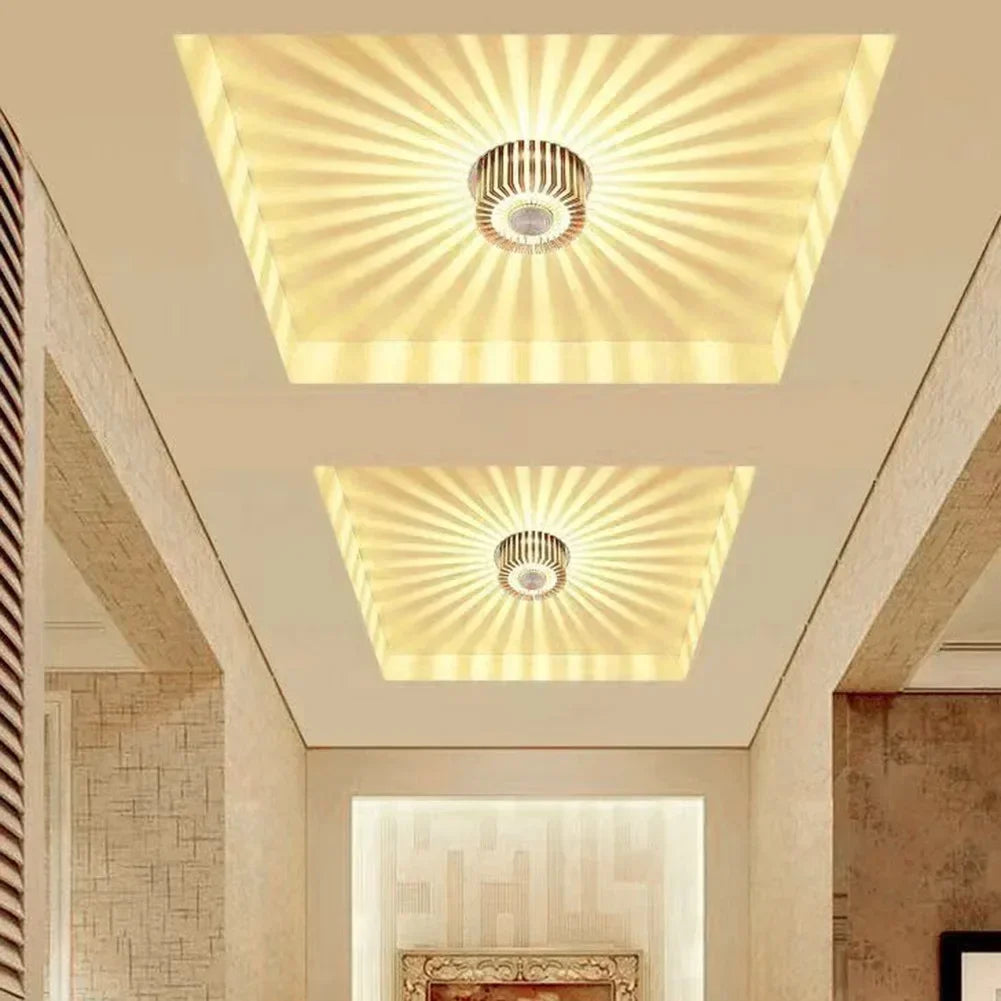 LED Ceiling Lamp Lustre Light  Indoor Lighting Energy Saving  Fixture Protect Eyes  Spotlights for Living Room
