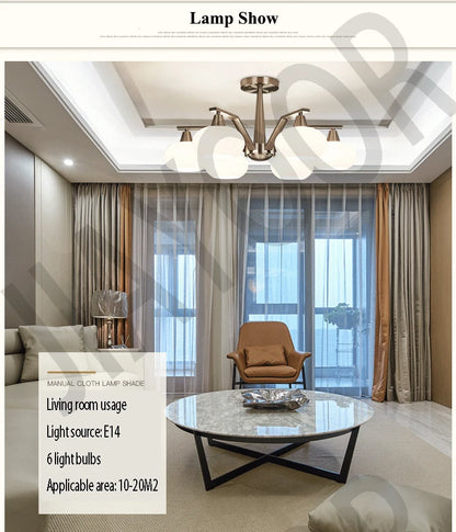 Modern Luster Led Chandelier Lighting Living Dining Room Décor Lights Bedroom Hanging Light Luminaire Home Decor Items Lamps