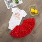 It's My 1/2 Birthday Baby Girls Birthday Outfit Cake Smash Outfit Birthday Party Shirt Tutu + Baby Bodysuits Dress Set Clothes