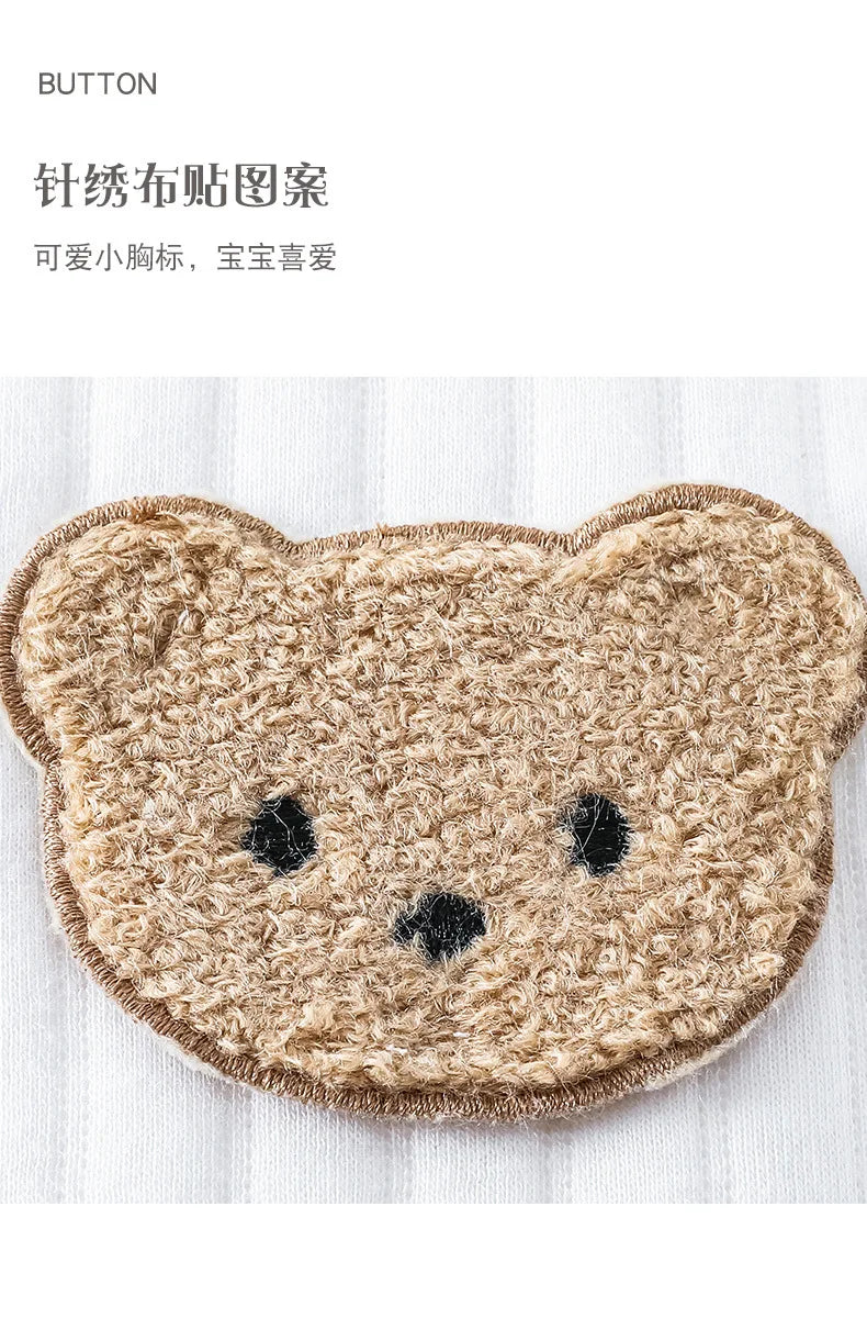 Newborn Baby Jumpsuit 0-6m Boys Girls Toddler Rompers Cotton Baby Jumpsuit Clothes for New Born Outfits Soft One-Piece Pajamas