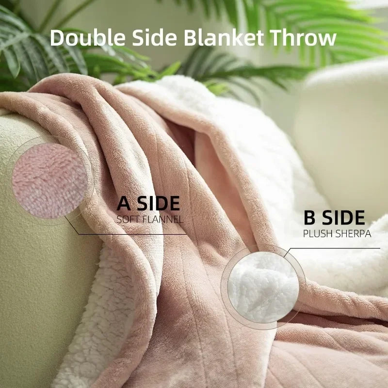 Heated Blanket Electric Throw 50''X60''-Soft Silky Plush Electric Blanket with 4 Heating Level & 3 Hour Auto Off Heating Blanket