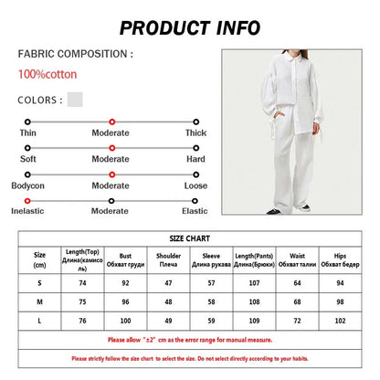 Oymimi Fashion Brown Print Two Piece Set For Women Elegant V-Neck Long Sleeve Lace-Up Shirts And Straight Full Length Pants Sets