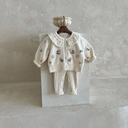 2025 New Infant Toddler Cotton Ribbed Knit Leggings Solid Baby Trousers Autumn Children Pp Pants Baby Boy Girl Stretch Leggings