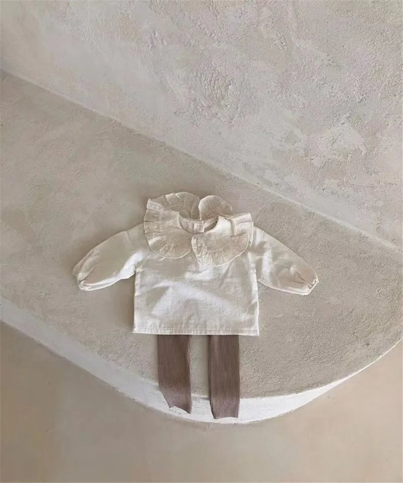 New Baby Cotton Ribbed Leggings Solid Cotton Infant Stretch Pants Soft Comfortable Toddler Pants Kids Boys Girls Trousers