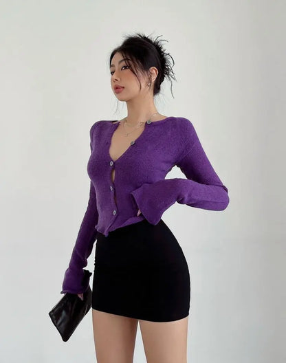 Summer Mini Black Skirts Sexy Women's Elastic High Waist Skinny Short Faldas Mujer Korean Style Clothes Bodycon Micro Skirt Gray