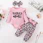 3Pcs Baby Girl Clothes Set Newborn Kids Clothing Children Toddler Girl Clothes Babe Girl Outfits Infant New Born Clothes