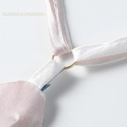 Summer Cool Ladies Faux Silk Polyester PJ Sexy Sling Pajama Sets Home wear Women's Pajamas Female Sleepwear Home wear Gift for GF