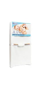 3-in-1 Convertible Crib (White) - Gold Certified, Converts to Toddler Bed & Daybed, Fits Standard Full-Size Crib Matt