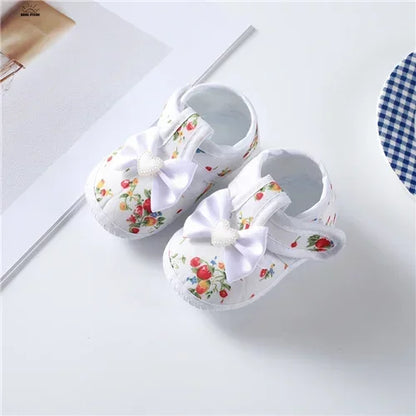 0-12Month Baby Girl Boy Shoes First Walkers Cotton Soft Newborn Baby Shoes Cute Infant Toddler Baby Shoes for Girls Boys Spring