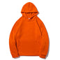 New Fashion Loose Hoodies For Men Spring and Autumn Casual Hooded Sweatshirt Men's Simple Tops Solid Color Thick Clothing Male