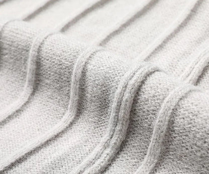 Men's Clothing Icon Knit Sweater Male Sleeveless Striped Waistcoat Vest Beige Heated Korean Style High Quality Replica Street X