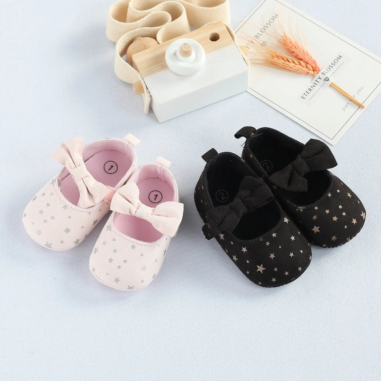 Toddler Girl Crib Shoes Newborn Baby Girls Boys Bowknot Soft Sole Dot Print Casual Shoes Baby Shoes Girls  Infant Shoes