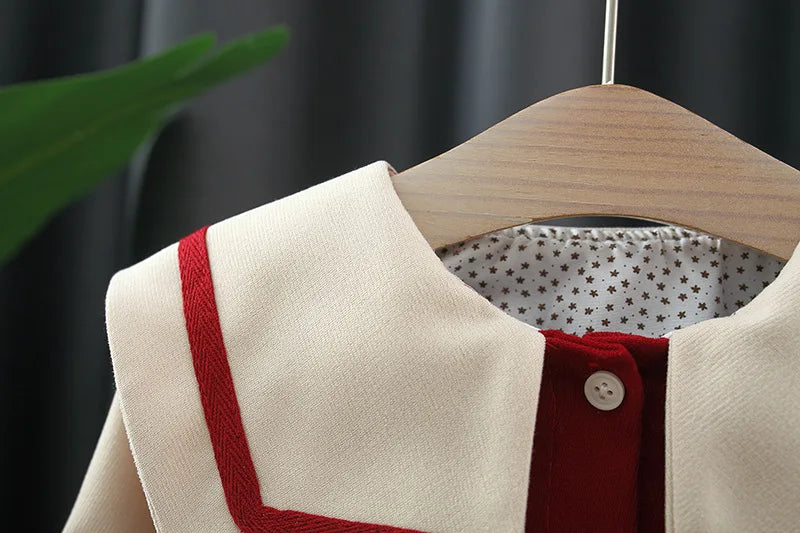 Spring fall 1 year baby's birthday girl's clothes dress for newborn baby girl clothing outside wear waist princess dresses dress