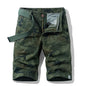 New Summer Men Cargo Camouflage Shorts Men's Cotton Beach Multi Pocket Shorts Man Spring Casual Joggers Shorts Male