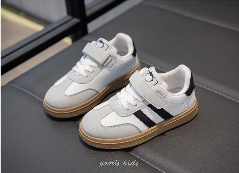 Trendy Kids Shoes Girls Boys Tennis Sneakers Outdoor Running Shoes Non-slip School Sports Shoes Breathable Mesh Comfort Shoes