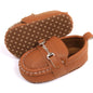 RABEISIR Casual Solid Color Slip On Low Top Loafer Shoes For Baby Boys, Lightweight Comfortable Non Slip Flat Shoes