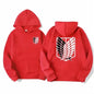 Attack on Titan Men's Hoodie Anime Hoodies Men Women Streetwear Pullover Harajuku Shingeki no Kyojin Hoodies Sweatshirt Clothes