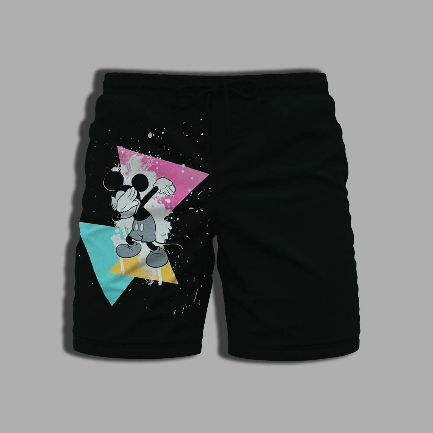 Printing Swim Shorts Men Summer Disney Gym Pants Whole Swimsuit Mickey Bathing Suit Man Men's Clothing Beach Minnie Mouse Male