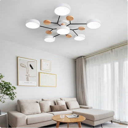 Modern LED Chandelier Lighting for Pendant Lamp Living Room Bedroom Study Home Decoration Indoor Lighting AC220V