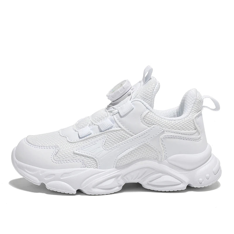 Children Shoes Boys Sneaker Black White Platform Kids School Sneaker Plus Size 31-43 Comfort Casual Sports Tennis Boys Shoes