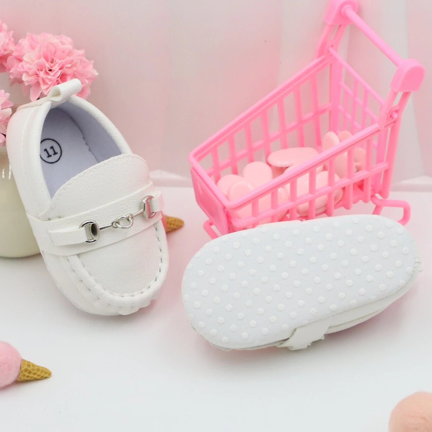 RABEISIR Casual Solid Color Slip On Low Top Loafer Shoes For Baby Boys, Lightweight Comfortable Non Slip Flat Shoes