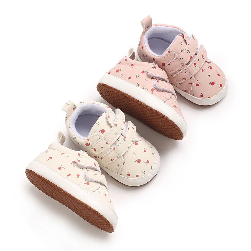 0-18M baby shoes for girls newborns and toddler casual and comfortable cotton soles non slip canvas shoes first generation