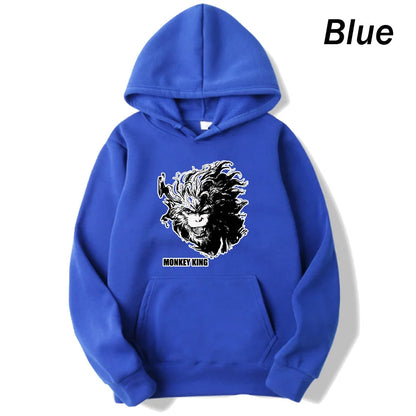 New Hoodie Men/Women Fashion Casual Autumn Winter Cool Pullover  monkey King Long Sleeve Hoodie