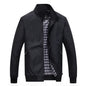 Spring and Autumn Men's Coat Fashion Trend Casual Jacket Large Loose Cardigan Middle aged Dad's Fashion Baseball Jacket