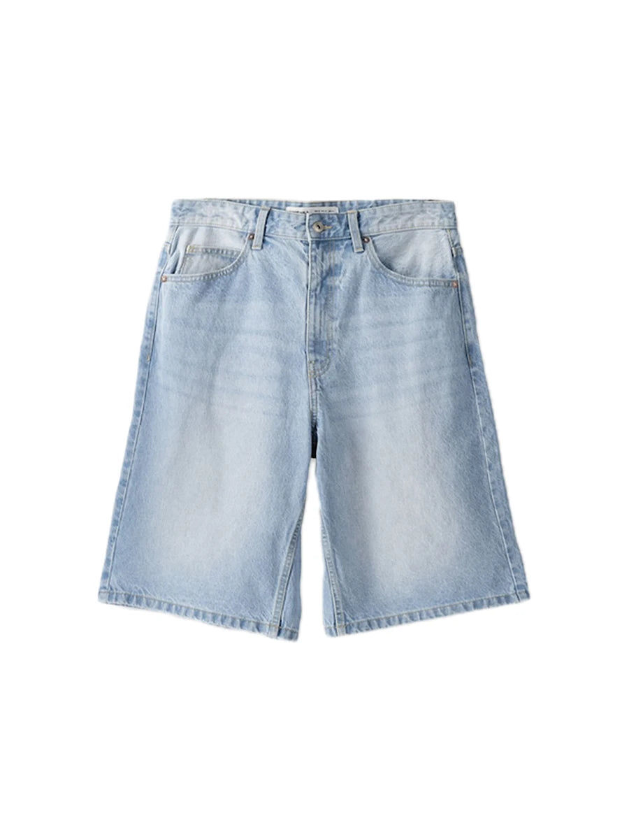 Men Denim Shorts Zipper Button Closure Summer Casual Shorts with Pockets Male Trendy Fashion Short Jeans for Streetwear Y2K 00s